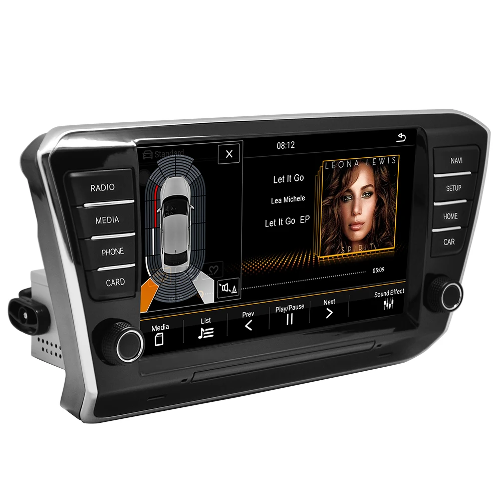 car multimedia audio video entertainment system for Skoda  Superb