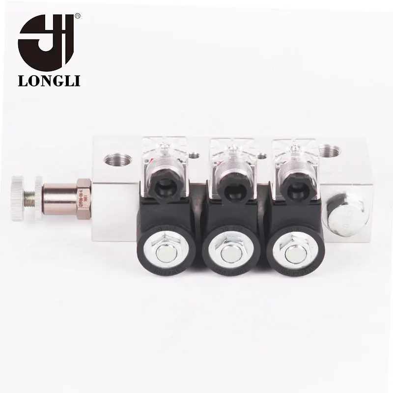 LL12 custom manifold 12v dc hydraulic power pack valve block steering system