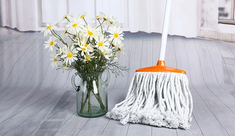 Floor PVA Cotton Mop And Broom With Long Hand Holder