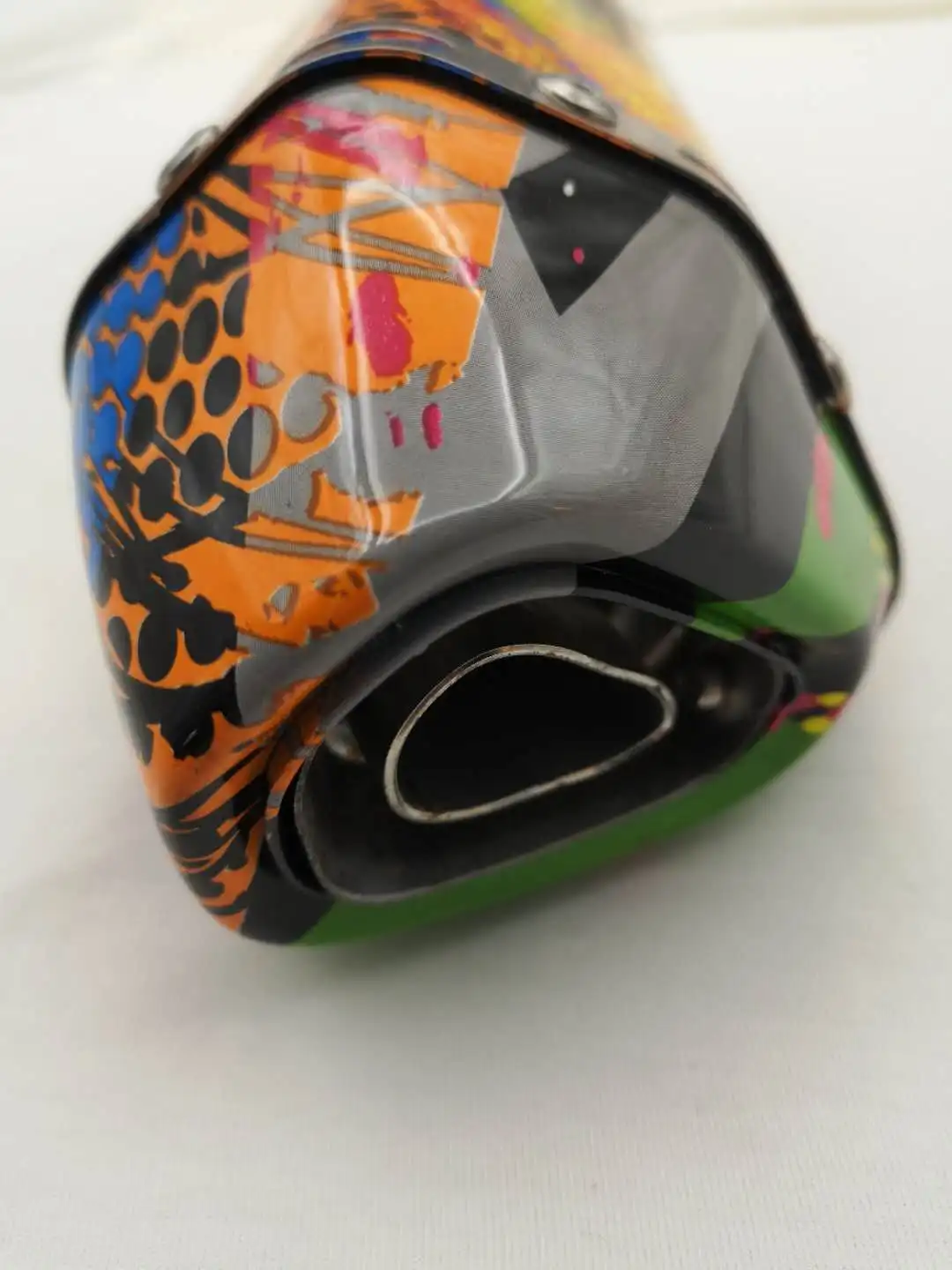 Глушитель выхлопной трубы мотоцикла CRAZY OLD MAN, модель RY17 Шестигранная, для системы выхлопной трубы мотоцикла 150-400 куб. См