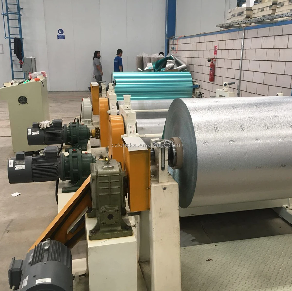 Factory sale metal roll aluminium foil rolling machine