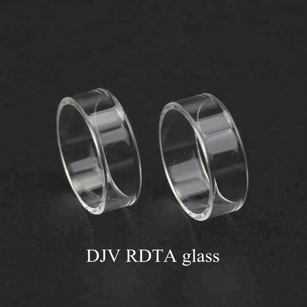 
Foggyman High quality Straight Pyrex replacement glass tube for DJV RDTA tank 