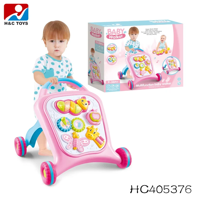 Multifunction toddler music car baby walker for tall baby HC405375