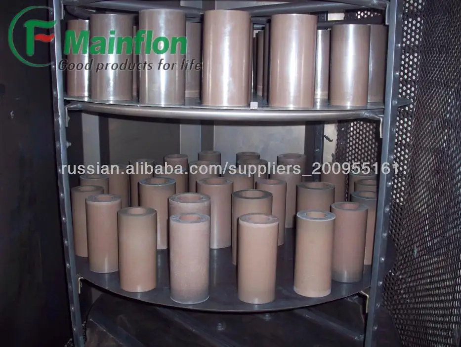 Стержень из смеси фторопласта и графита