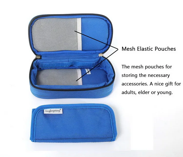 Medical Care Protector Case Portable Organizer Insulin Cooler Bag for The Diabetic