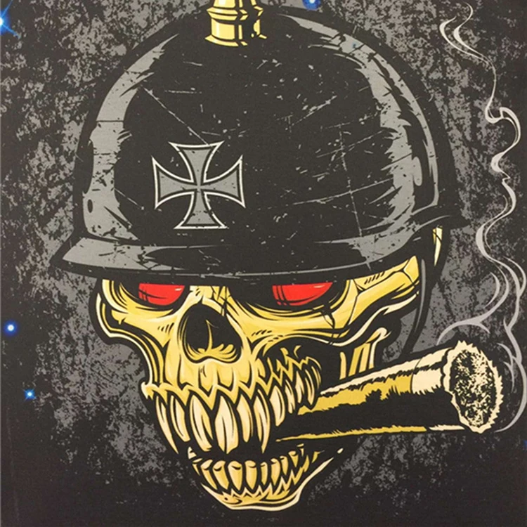 
Heavy metals band full printing wholesale price man short sleeve t shirt 