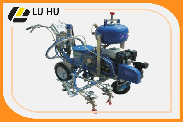 Wholesale road construction two component used airless cold paint road marking machine used