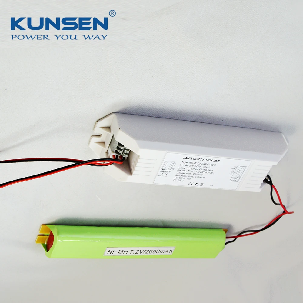 
4.8-12V 10W 2 Hours Duration International Led Fixture Emergency Power Supply Backup 