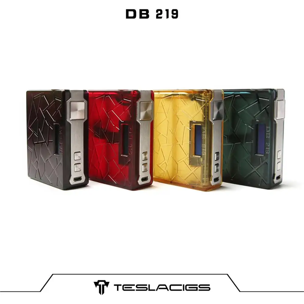 NEW!!! Medical plastic Teslacigs DB219 box mod kit from TESLACIGS Manufacture