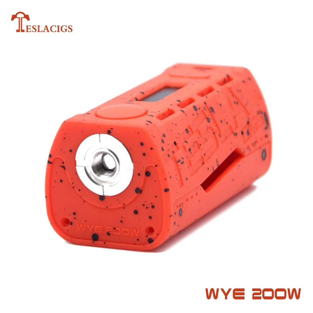 2017 новейшая электронная сигарета Wye 200 Вт, мощная Паровая коробка на ваттах + легкий вес + 6 модных цветов
