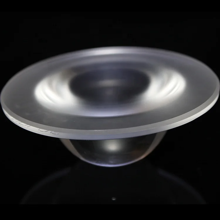 Factory wholesale custom magnifying optical COB LED street light glass plano-convex lens for CREE CXB3590