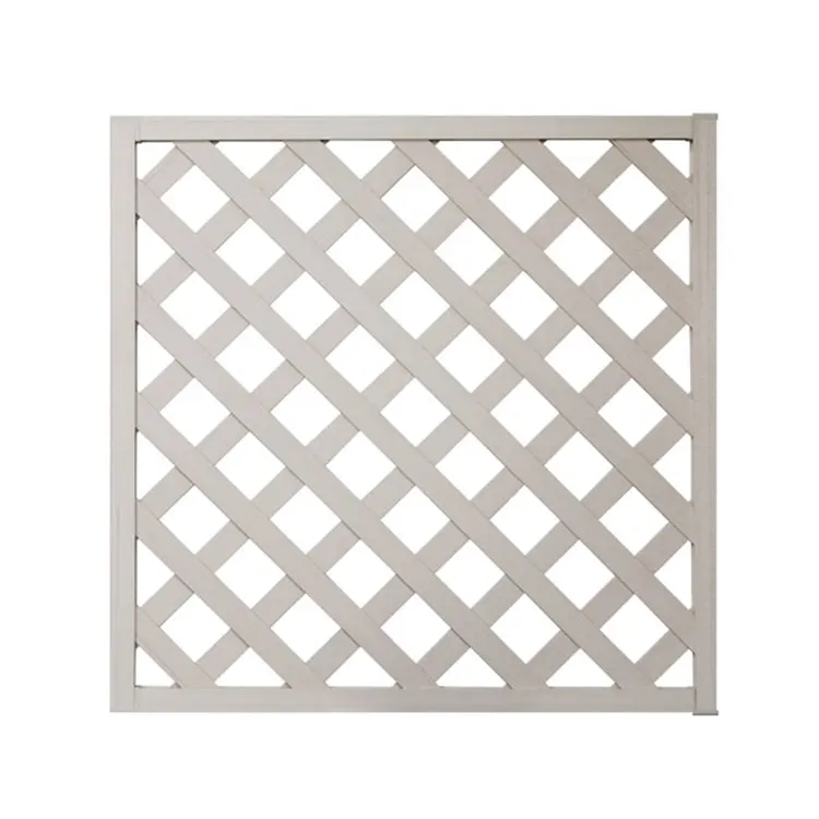 Wholesale Custom Pvc Plastic Garden Folding Fence Lattice