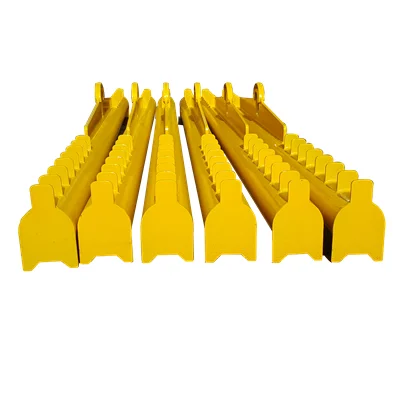 High quality strength new type seamless steel glass hanging lifting bar for glass loading unloading