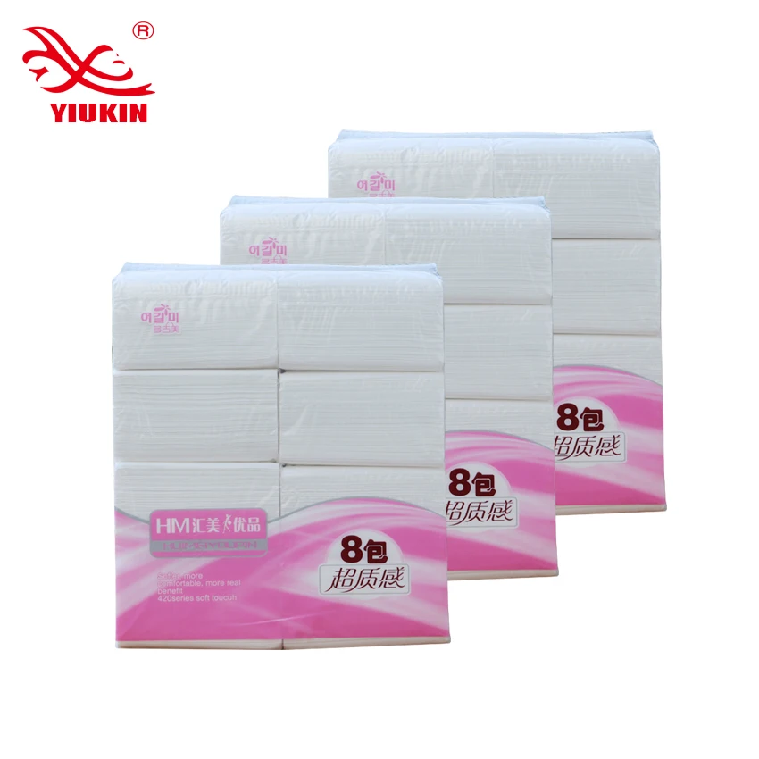 Экстракт мягкой бумаги для лица, оптовая продажа от производителя, заводская цена, 100% натуральная древесная пульпа, ODM OEM