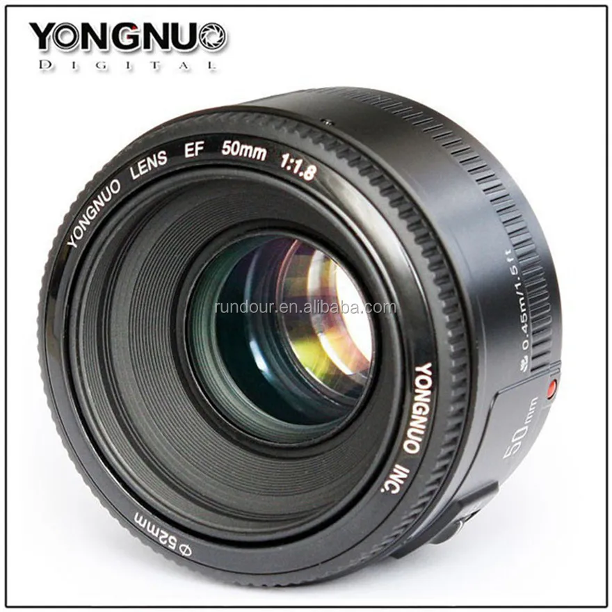 In Stock!YONGNUO YN50mm f1.8 YN EF 50mm f/1.8 AF Lens YN50 Aperture Auto Focus for nikon DSLR Cameras