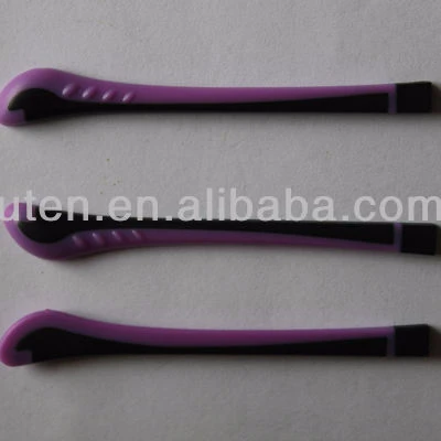 Different duotone designer eyeglasses parts