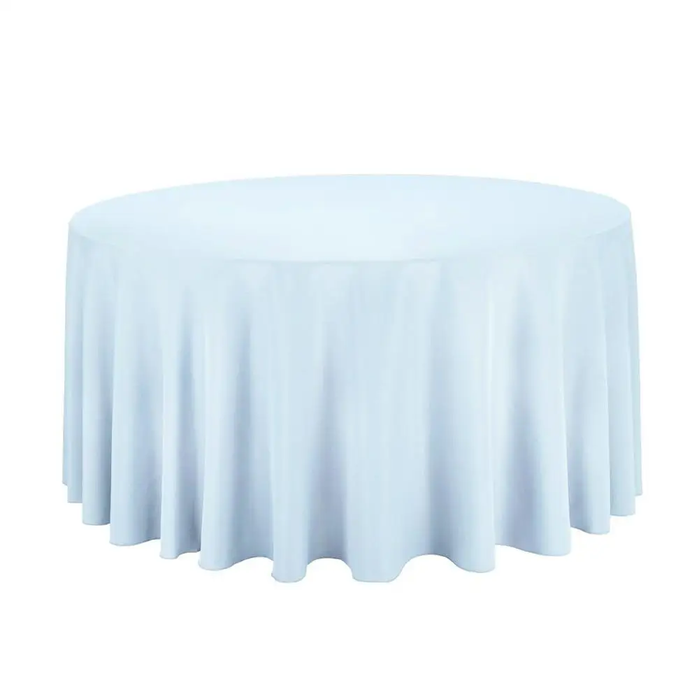 JR981 Manufacturer Wholesale Polyester Round Table Cloth Factory