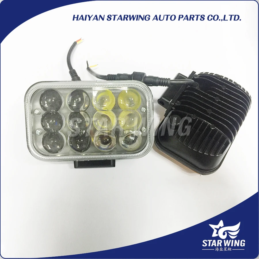 5 inch square ked sealed beam with lens