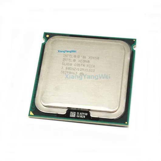 Latop cpu X5450 3,0 GHz/12M/1333Mhz/CPU равен LGA775, работает на материнской плате LGA775, не требует адаптера