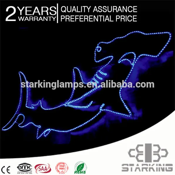 Красивая дед мороз на мотоцикл праздник мотив свет 2d мотив уличный фонарь на продажу