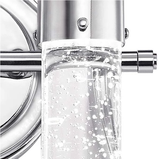 Modern high-end atmospheric double lights nice appearance indoor corridor wall lamp bubble glass