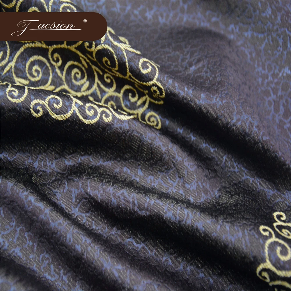 hot selling high quality extra wide bath polyester shower curtain Jacquard Curtain White Polyester Cotton Fabric Rolls