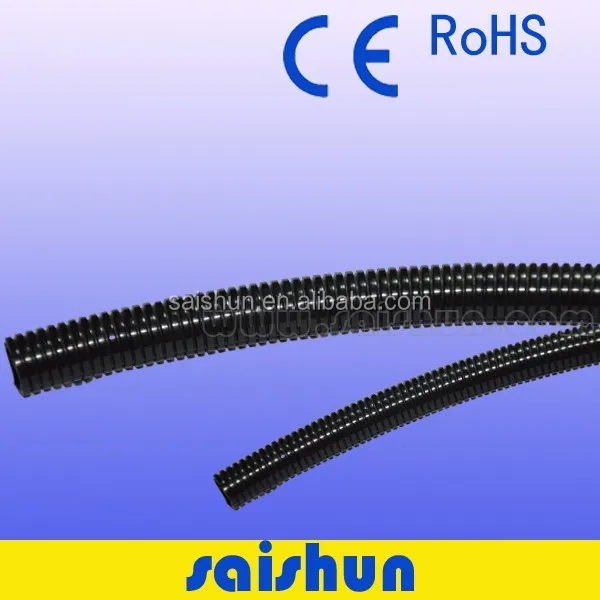 Factory price cable conduit PP PA66 plastic tube CE UV flexible corrugated nylon hose