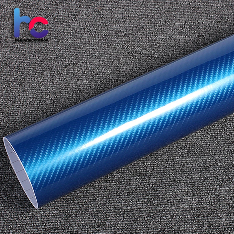 Henry color 5 Years Guarantee 2D 3D 4D 5D 6D Black Carbon Fiber Vinyl Stickers
