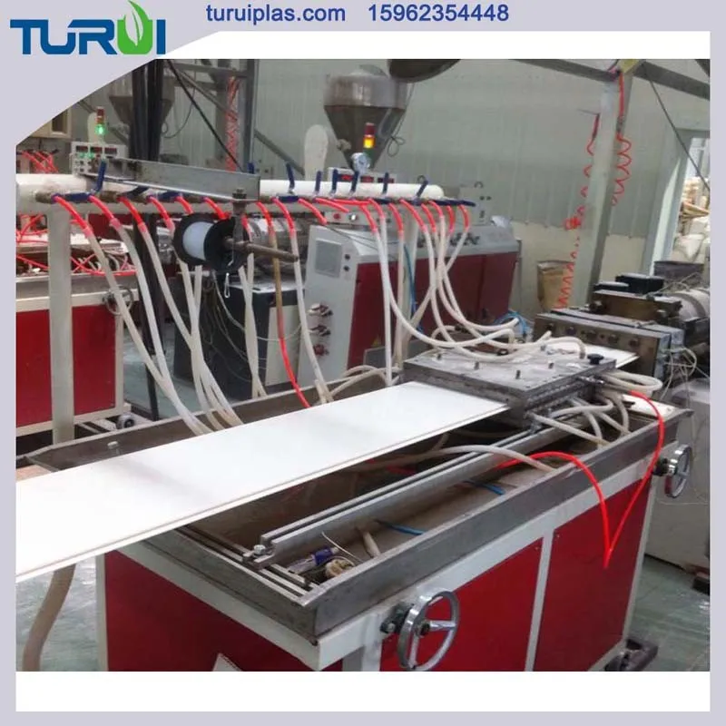 линия для производства ПВХ профиль панели sjsz65/132 конические двухшнековый экструдер