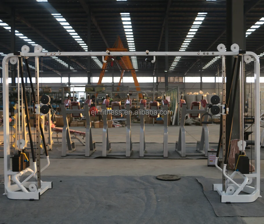 adjustable cable crossover gym functional trainer machine gym equipment