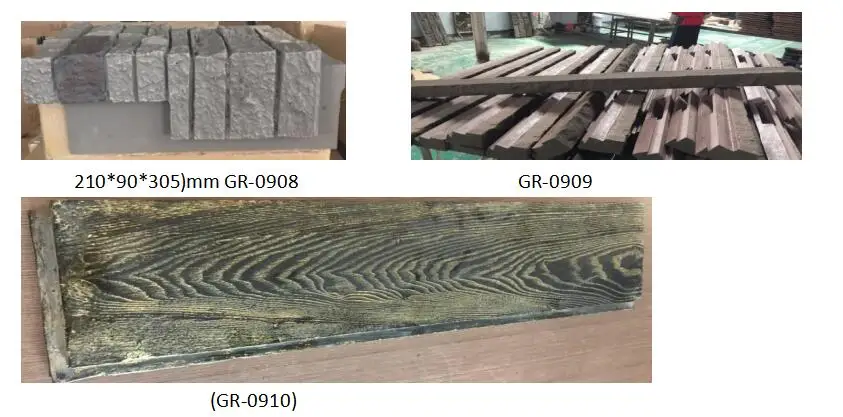 Artificial Stone Type polyurethane pu faux stone exterior stone wall cladding