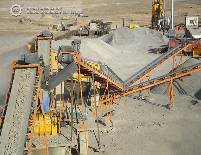 200 t/h Stone Crushing Plant for Quartz Iron Ore