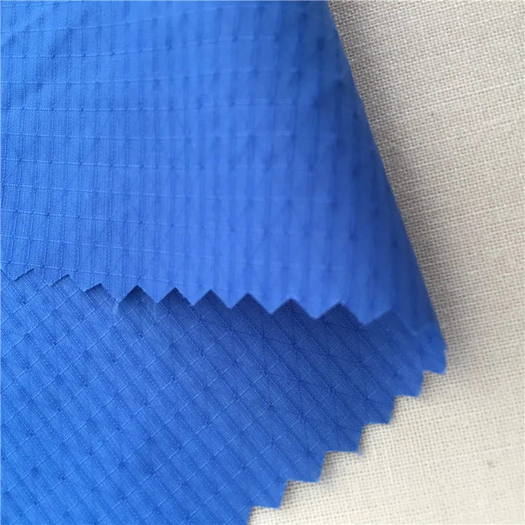 Ultra thin 40D nylon  taffeta thin fabric ripstop nylon pu fabric for parachute