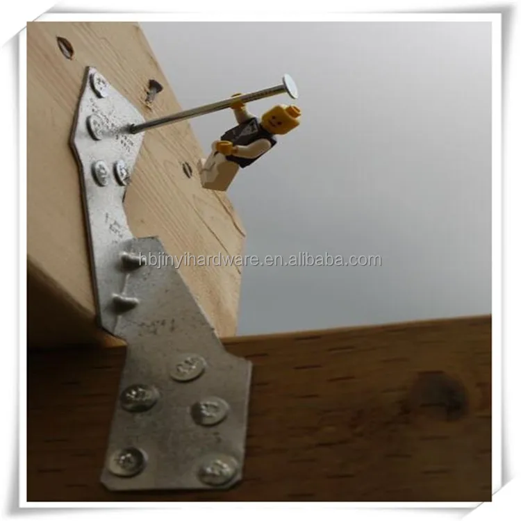 Roof truss hurricane clips