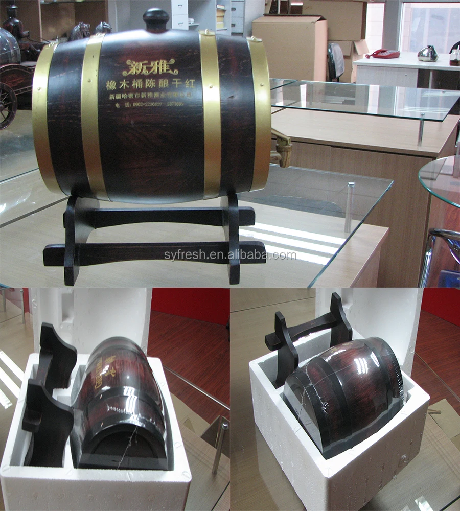 
Sales of 304 stainless steel interior oak beer barrels 