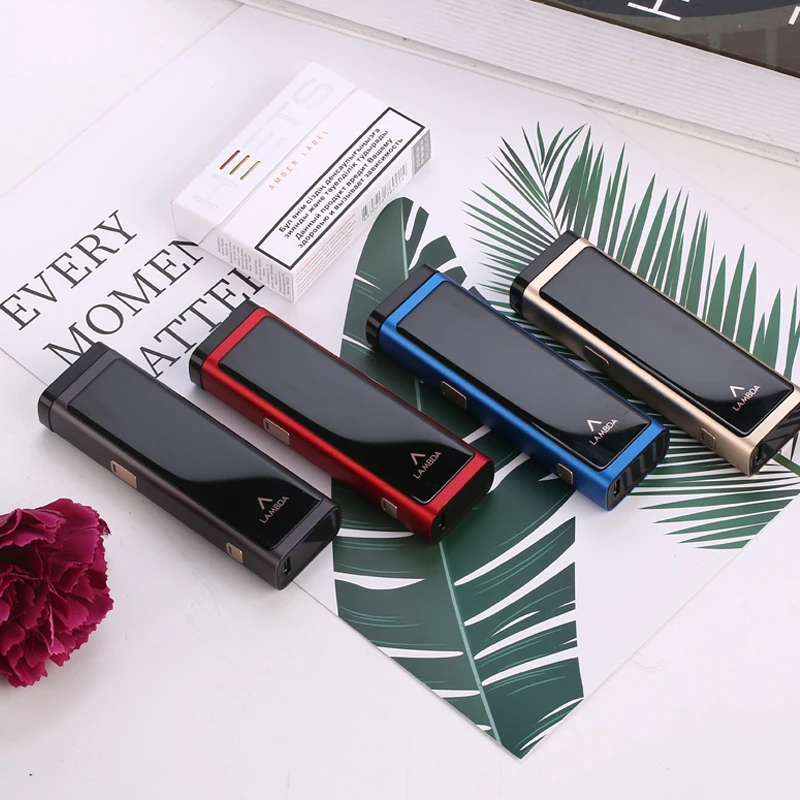 China New LAMBDA T3 Heated No Burn Tobacco Heating Device for Sticks E-cigarettes Dry Herb Vaporizer Smokefree Products