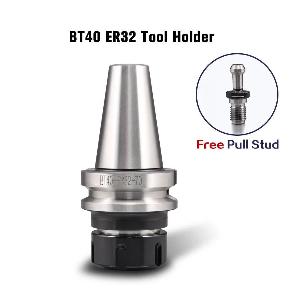 Machine Tool Holders High Precision Milling Collet Chuck Tool Holder China Tool Holder Shrink Fit BT40