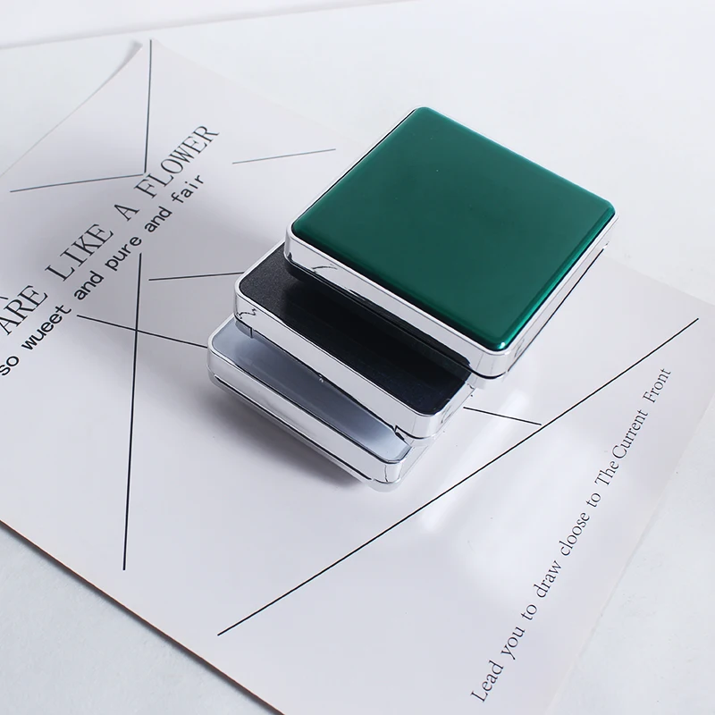 square bb air cushion box magnetic buckle sponge powder puff Custom cosmetic plastic packaging materials