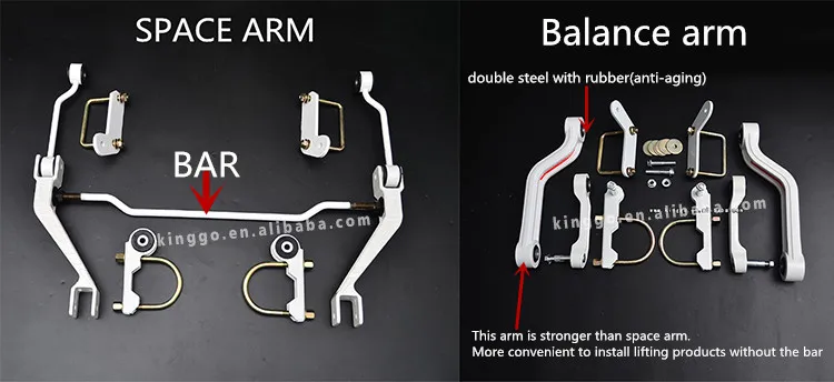 china 4x4 accessories Anti sway Balance bar Space Arm Fit For Navara NP300