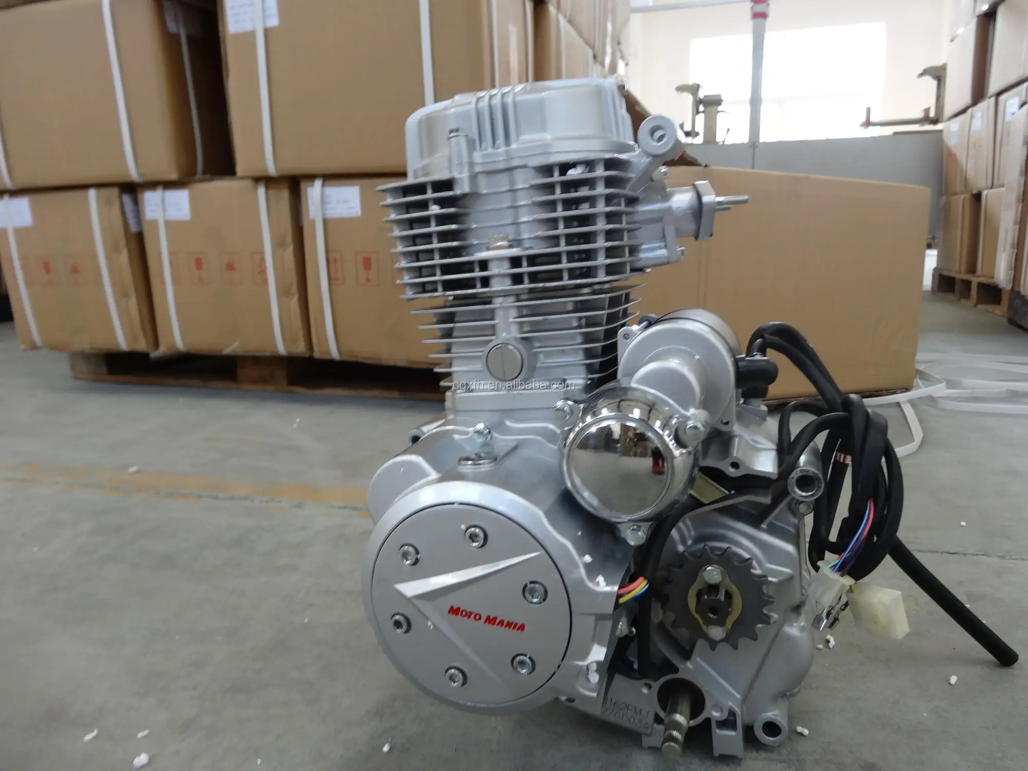 Hot sale single cylinder 250cc 4 strokemotorcycle engine assembly