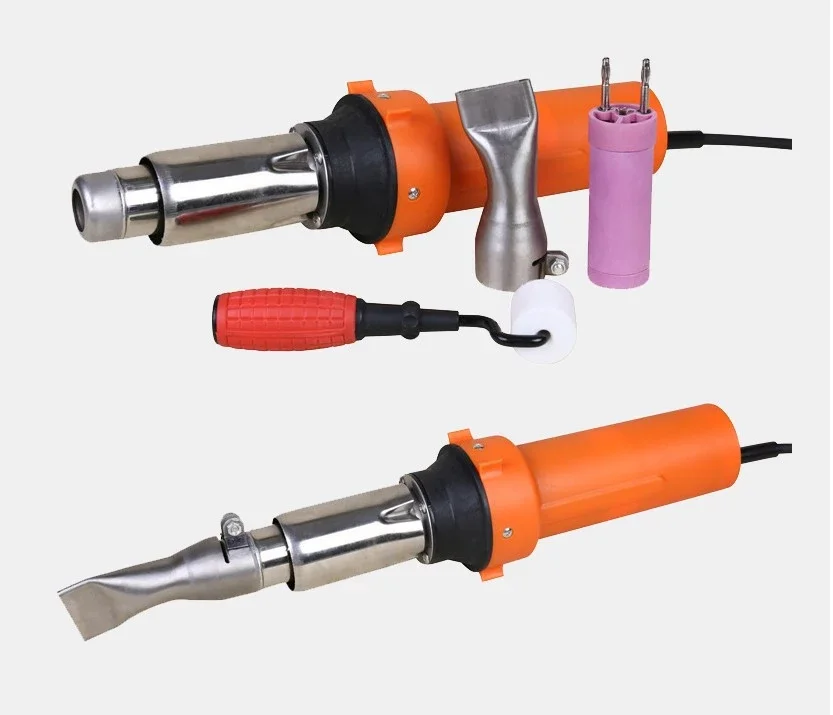 Hot selling portable hot air heating wedge gun welding machine for plastic HDPE/PVC/PE/PP geomembrane  welder portable gun