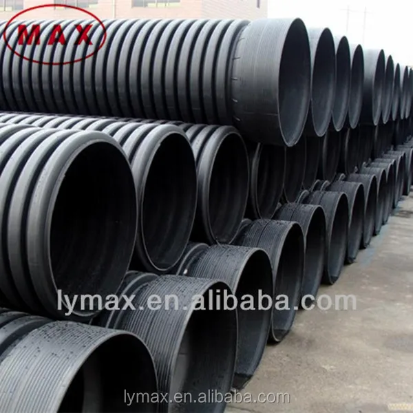 Chinese Distributor 500mm SN8 HDPE Corrugated Pipes for Drainage