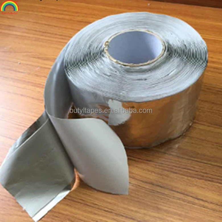 Waterproof aluminum butyl putty tape 1mm x 150mm x 20m/roll