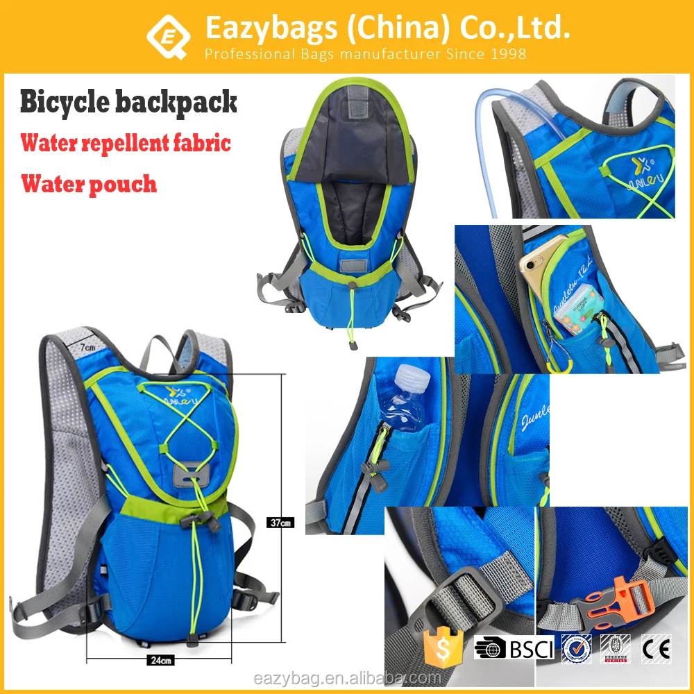 
new design running bag hydration bicycle bag with water pouch 