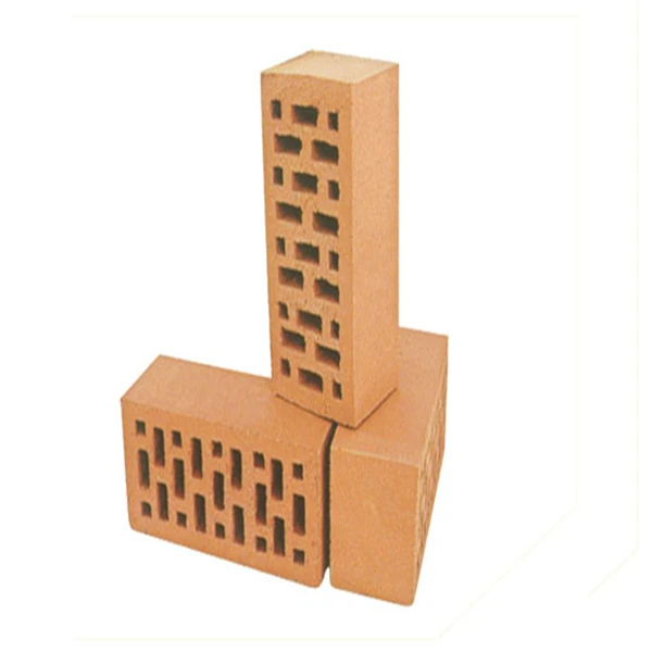 
Multi-hole Building Construction Yellow Hollow Clay Block 