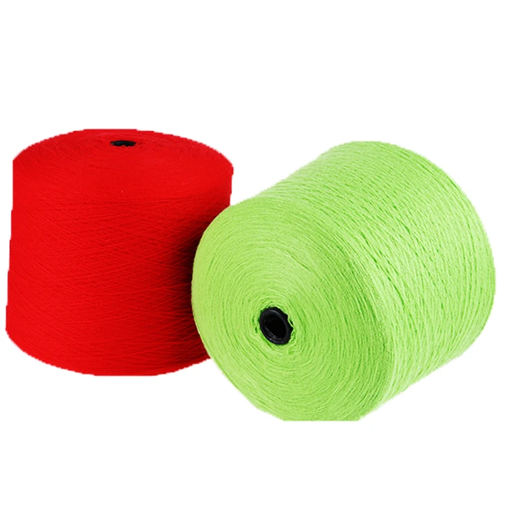 
2018 New brand Dyed Raw white 28S/2 knitting 100% acrylic yarn for buyers 2018 New brand Dyed Raw white 28S/2 knitting 100% acrylic yarn for buyers