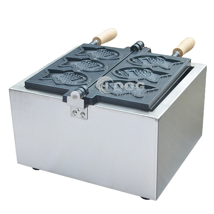 Hot Sale Products Commercial Electric Korea Magikarp Taiyaki Maker Fish Bread Maker for Desserts Shop