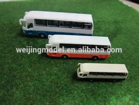 
1/150 architecture model bus for model kids toy car 
