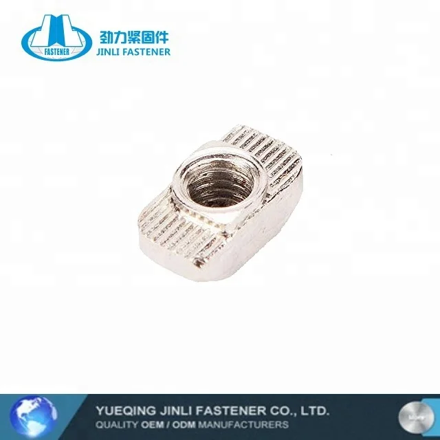 Стандартная Т-образная гайка M8 для алюминиевых профилей 4545