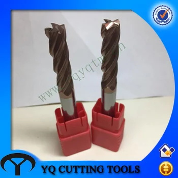 Твердосплавная вертикальная фреза 60HRC с 4 канавками/6 канавками